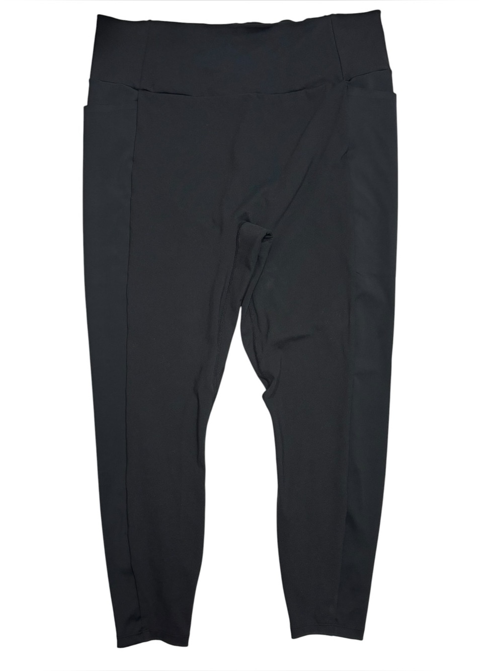 Honeylove Women’s Black High Rise Leggings Side Pockets Size 2X Active Yoga